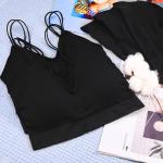 6-Pack V Neck Padded Bralettes for Women