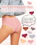 6 Pack Cotton Bikini Underwear for Women