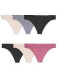 Fruit of the Loom Women's Thong 6-Pack