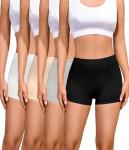 Nexgenz Women's Cotton Boyshorts 4-Pack