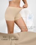 Nexgenz Women's Cotton Boyshorts 4-Pack