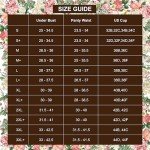 HELLOLAGIRL Sexy Lingerie Set for Women,Lace Womens Lingeries flower Teddy Lingerie 3 Piece with Garter Belt (Pink, M)