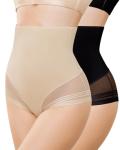 High Waisted Tummy Control Shapewear Briefs
