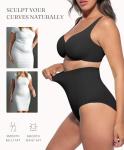 FeelinGirl Seamless Mid-Waist Tummy Control Shapewear