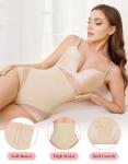 High Waisted Tummy Control Shapewear Briefs