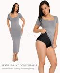 FeelinGirl Seamless Mid-Waist Tummy Control Shapewear