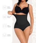 High Waisted Tummy Control Shapewear Briefs