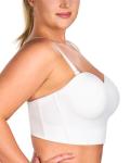 HSIA Strapless Longline Bra for Large Busts