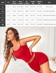 Avidlove Red Lace Cami and Shorts Set XL