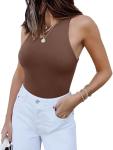 Sexy Halter Neck High Waist Leotard Bodysuit