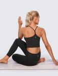 CRZ YOGA Butterluxe Y Back Sports Bra Black