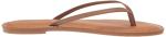 Dark Brown Women's Thong Sandals by Amazon Essentials