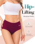 Saliryj Women's Heavy Flow Leakproof Period Underwear