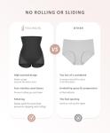 Butt Lifting Tummy Control Shapewear Briefs - Black
