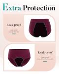 Saliryj Women's Heavy Flow Leakproof Period Underwear