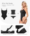 Lace Bodysuit with Tummy Control for Women