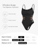 Lace Bodysuit with Tummy Control for Women