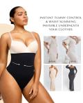 Shapellx Seamless Tummy Control Thong Panties