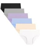 Bamboo Cool Teen Girls Seamless Underwear 6-Pack