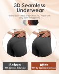 High-Waisted Seamless Briefs 6-Pack for Women