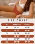 High-Waisted Seamless Briefs 6-Pack for Women