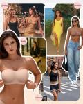 Wireless Strapless Seamless Padded Bandeau Bra