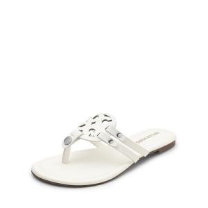 Comfortable White Thong Sandals for Women