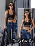 Avidlove Lace Bralette Set - Black & Beige