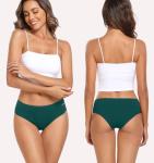 6 Pack Women's Soft Cotton Low Rise Hipster Panties