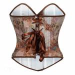 Plus Size Floral Corset Lingerie for Women