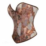 Plus Size Floral Corset Lingerie for Women