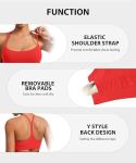 3-Pack Padded Y-Back Sports Bra Set