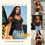 Irisnaya Slimming Bodysuit with Tummy Control