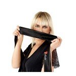 Selente Luxury Love Elegant Women's Lingerie Set (Made in EU) Body & Exclusive Satin Blindfold, Black_Turquoise, S-M
