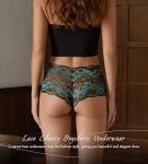 SHARICCA V-Shape Lace Boyshorts for Women