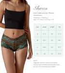 SHARICCA V-Shape Lace Boyshorts for Women