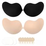 Sticky Push-Up Backless Bra with Nipple Covers