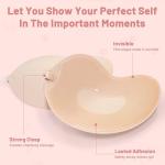 Sticky Push-Up Backless Bra with Nipple Covers