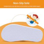Kids White Flip Flops for Summer Fun
