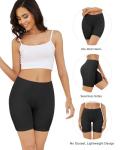 Cotton Boy Shorts for Women - 4 Pack