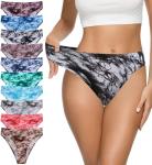 High-Waisted No Show Cotton Bikini Panties Pack
