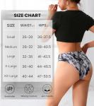 High-Waisted No Show Cotton Bikini Panties Pack