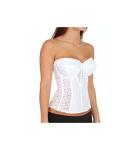 Lace Longline Corset Bustier Bra for Women