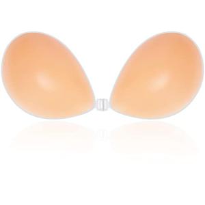 Niidor Sticky Strapless Adhesive Bra - Creme