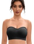 Strapless Push-Up Non-Slip Bandeau Bra for Women
