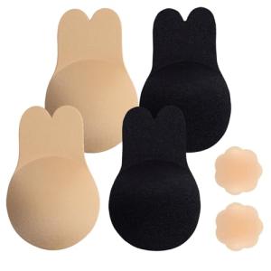 Invisible Sticky Push-Up Bra with Nipple Covers