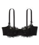 Victoria's Secret Dream Angels Wicked Unlined Lace Balconette Bra, Bras for Women, Black, 38DDD