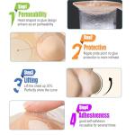 Invisible Sticky Push-Up Bra with Nipple Covers