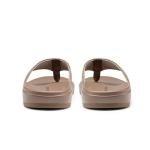 Bruno Marc Men's Supportive Thong Sandals - Brown