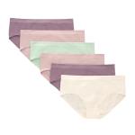 Hanes Tween Seamless Boyshorts & Hipsters, 6-Pack